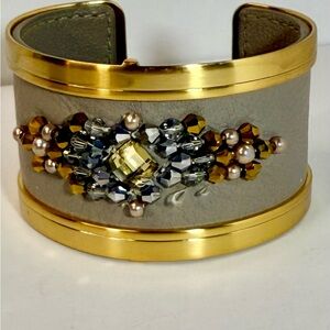 Brighton Interchangeable Cuff Bracelet Set (2 Cuffs + 9 Inserts)